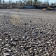 The asphalt at Longhorn, coming out of the second turn.
